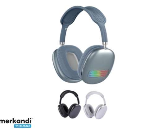 Στερεοφωνικά ακουστικά Bluetooth Gembird, Βαρσοβία - BHP-LED-02-BK