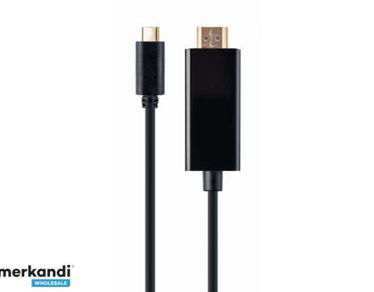 CableXpert USB-C till HDMI-hane adapter 4K 60Hz 2m, A-CM-HDMIM-02