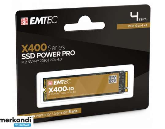 Emtec sisemine SSD X410 4TB M.2 2280 SATA 3D NAND 7500MB/sek