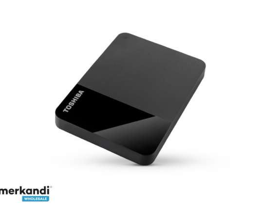Внешний жесткий диск Toshiba Canvio Ready 2 ТБ 2.5 черный HDTP320EK3AA