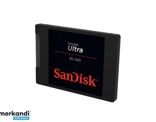 Твердотельный накопитель SanDisk Ultra 3D емкостью 1 ТБ 2,5 встроенный, 560 МБ/с 6 Гбит/с SDSSDH3-1T00-G26