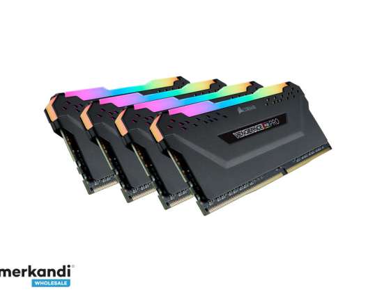Corsair İntikam RGB Pro 64GB 4 x 16GB DDR4 3600MHz CMW64GX4M4D3600C18