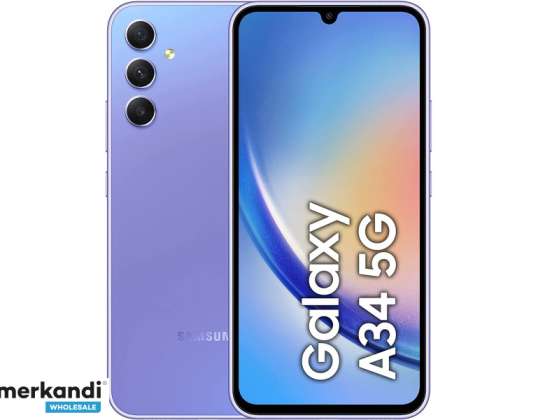 Samsung Galaxy A34 128GB (5G nuostabi violetinė)
