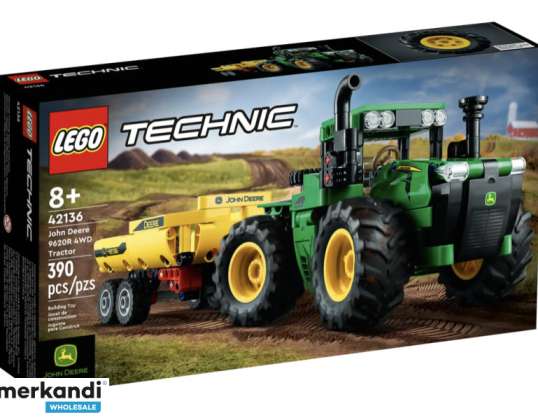 LEGO Technic   John Deere 9620R 4WD Tractor  42136