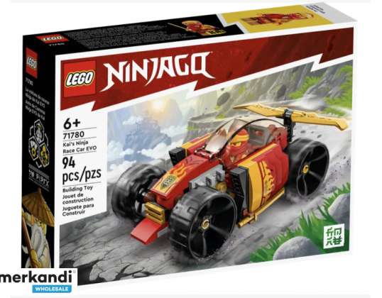 LEGO Ninjago — samochód wyścigowy Kai's Ninja EVO (71780)