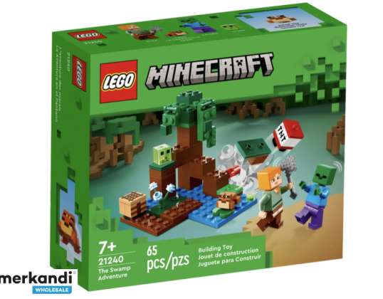 LEGO Minecraft - Dobrodružství v bažinách (21240)