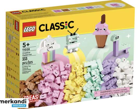 LEGO Classic – pastelová kreatívna stavebnica (11028)