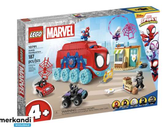 LEGO Marvel - Командный грузовик Паучка (10791)