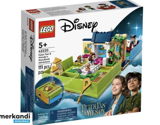 LEGO Disney   Peter Pan &amp; Wendy Märchenbuch Abenteuer  43220