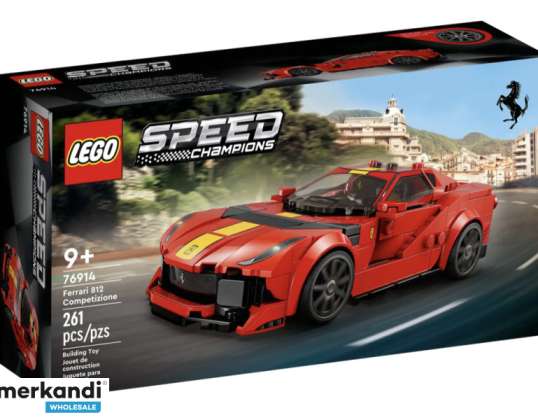 Шампиони по скорост на LEGO - Ferrari 812 Competizione (76914)