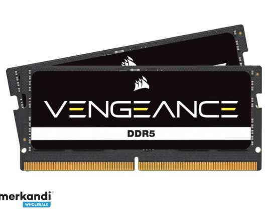 Corsair Vengeance 16 ГБ 2 x 8 ГБ DDR5 262-контактний SO-DIMM CMSX16GX5M2A4800C40