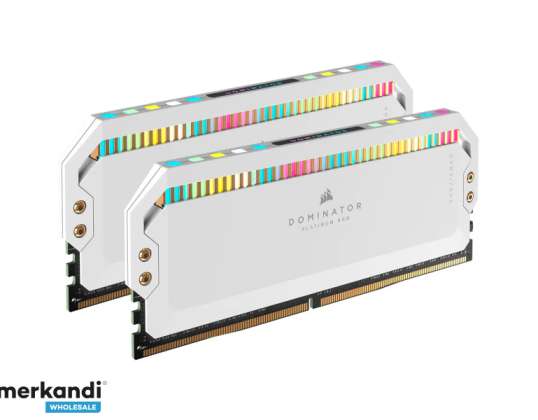 Corsair Dominator Platinum RGB 64GB 2 x 32GB DDR5 DRAM CMT64GX5M2B5600C40W