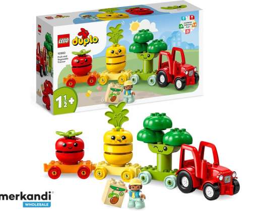 LEGO DUPLO augļu un dārzeņu traktors 10982
