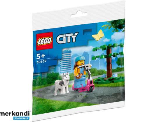 LEGO LEGO City Polybag CityPolybag Kutyapark és Robogó készlet 30639