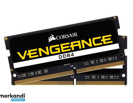 Corsair Hämnd 32GB 2 x 16GB DDR4 2400MHz SO DIMM CMSX32GX4M2A2400C16