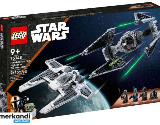 LEGO Star Wars Mandalorian Fang Fighter 75348