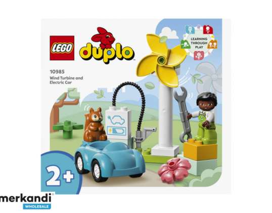 LEGO Duplo větrná turbína a elektromobil 10985