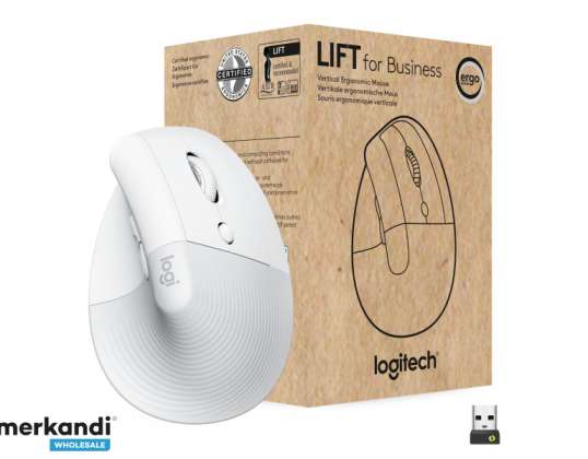 Logitech Lift Vertical Ergonomic Mouse Right hand Wireless 910 006496