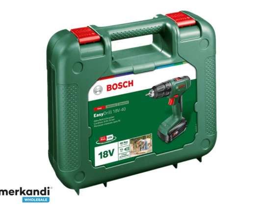 Bosch EasyDrill 18V 40 cordless drill driver 06039D8004
