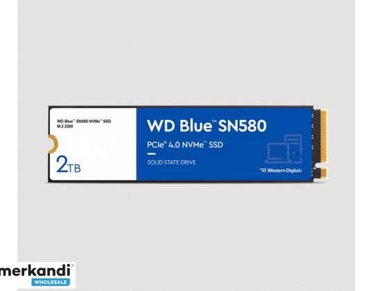 WD Син SN580 SSD 2TB M.2 4150MB/s WDS200T3B0E