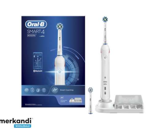 Oralni B Smart 4 Rotirajuća četkica za zube Svakodnevna njega Osjetljiva OBS4000N