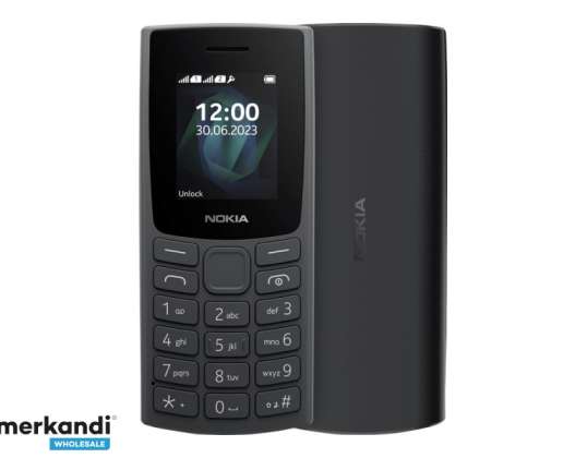 "Nokia 105 2G 2023" dviejų SIM kortelių anglis