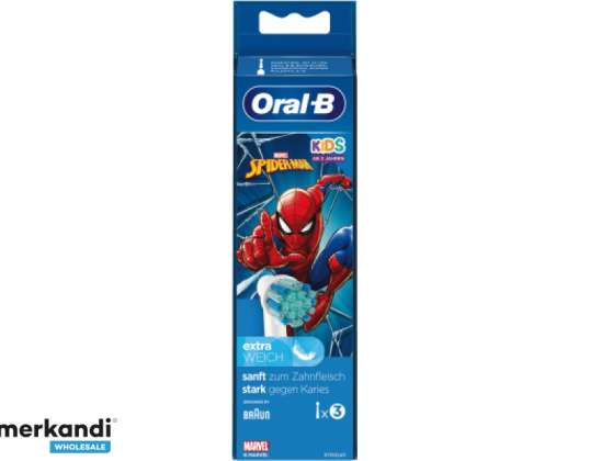 Oral B Aufsteckbürsten Spiderman 3er 404330