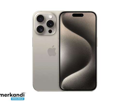 Apple iPhone 15 PRO 256GB dabīgais titāns MTV53ZD/a