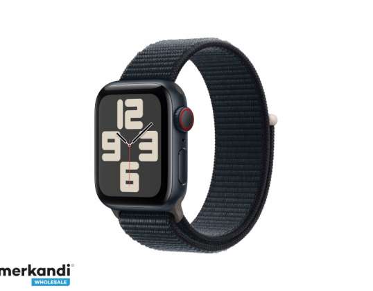 Apple Watch SE сплав. 40 мм GPS клетъчен среднощен спортен контур MRGE3QF / A