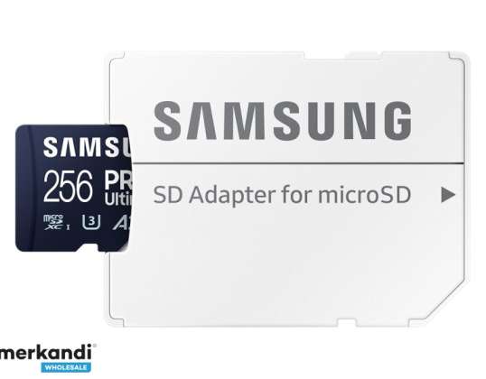 Samsung Pro Ultimate Micro SDXC 256GB Incl. SD Adapter MB MY256SA/WW