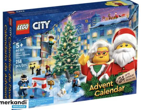 Adventni koledar LEGO City 2023 60381