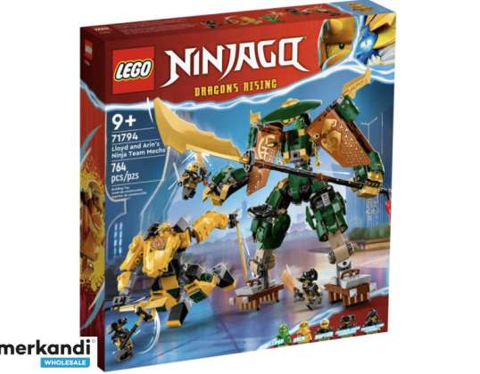 LEGO Ninjago Lloyd și roboții de antrenament ai lui Arin 71794