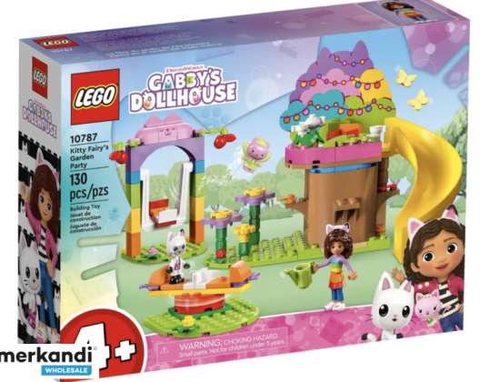 LEGO Gabby's poppenhuis Kitty Fees tuinfeest 10787