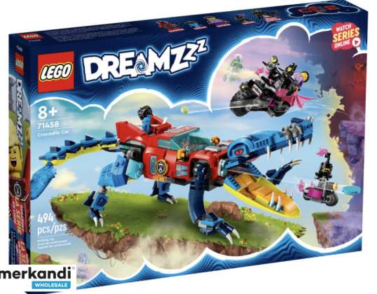 LEGO Dreamzzz krokodilliauto 71458