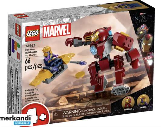 LEGO Marveli superkangelased Raudmees Hulkbuster vs Thanos 76263