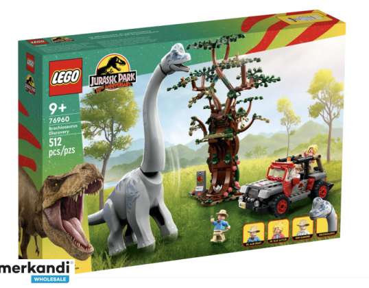 LEGO Jurassic Brachiosauruse avastus maailmas 76960