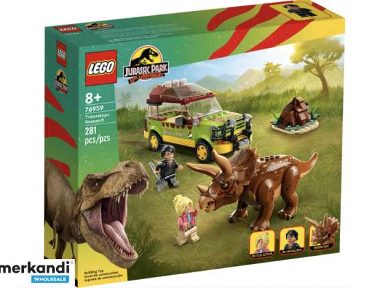 LEGO Jurassic World Triceratops Cercetare 76959
