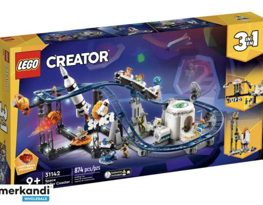 LEGO Creator 3 in 1 avaruusvuoristorata 31142