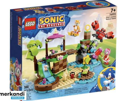 LEGO Sonic Živalsko življenje ježa Amyja dvigne 76992