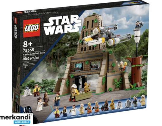 LEGO Star Wars Rebelsin tukikohta Yavin 4:ssä 75365