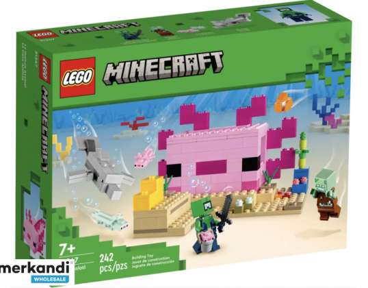 LEGO Minecraft Aksolotla māja 21247