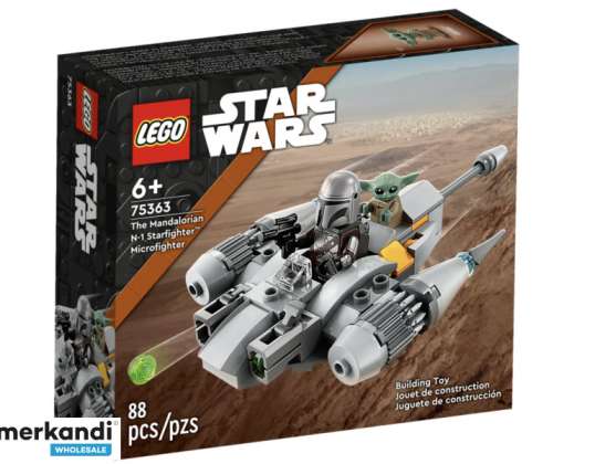 LEGO Star Wars N 1 Mandalorian mikrohävittäjä Tähtihävittäjä 75363