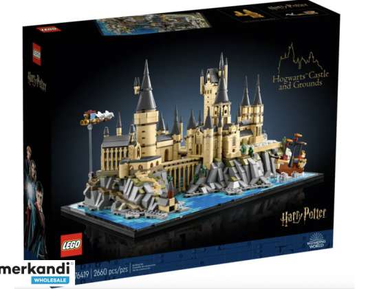 LEGO Harry Potter Castelo de Hogwarts com Jardins do Castelo 76419