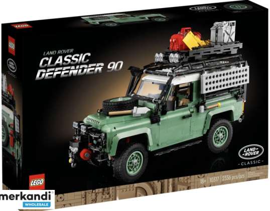 LEGO Icons   Klassischer Land Rover Defender 90  10317