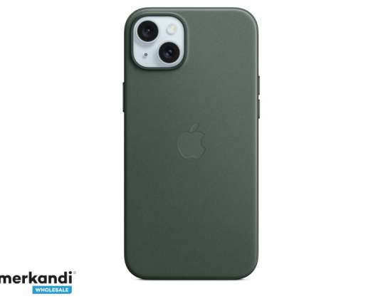 Apple iPhone 15 Plus FineWoven Skal med MagSafe Evergreen MT4F3ZM/A
