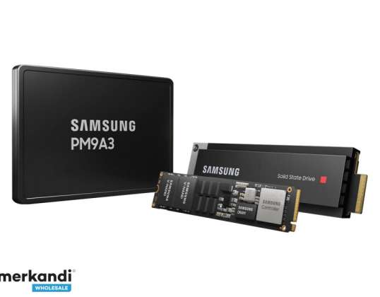 Samsung PM9A3 SSD 1.9TB 2.5 6800MB/s Lielapjoma MZQL21T9HCJR 00A07