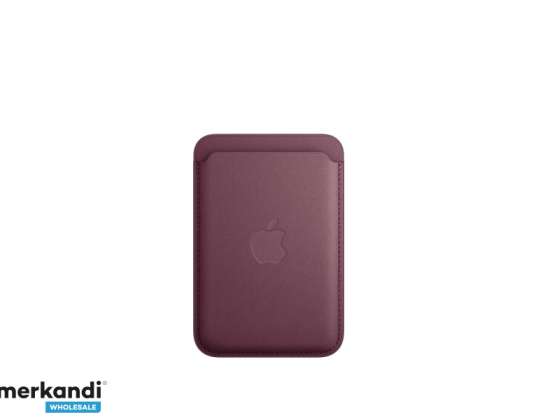 Cartera Apple iPhone FineWoven con MagSafe Mulberry MT253ZM/A