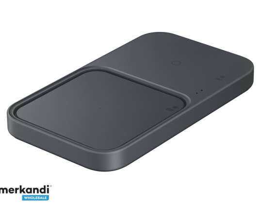 Samsung Wireless Charger Duo with Fast Charging Adapter Darkgray EP P5400TBEGEU