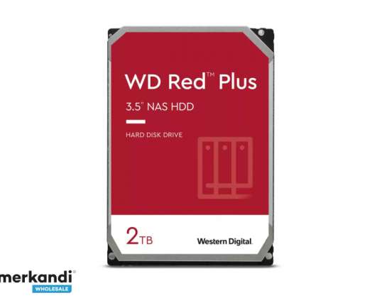Disque dur NAS Western Digital Plus 3.5 de 2 To WD20EFPX