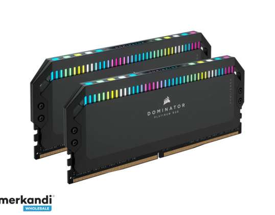Corsair Dominator Platine RGB DDR5 64 Go 2x32 Go 6000 MHz CMT64GX5M2B6000Z30